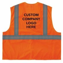 Class 2 Vest Orange - Custom