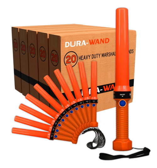 Heavy Duty Marshalling Aviation Dura-Wand - 100 Pack