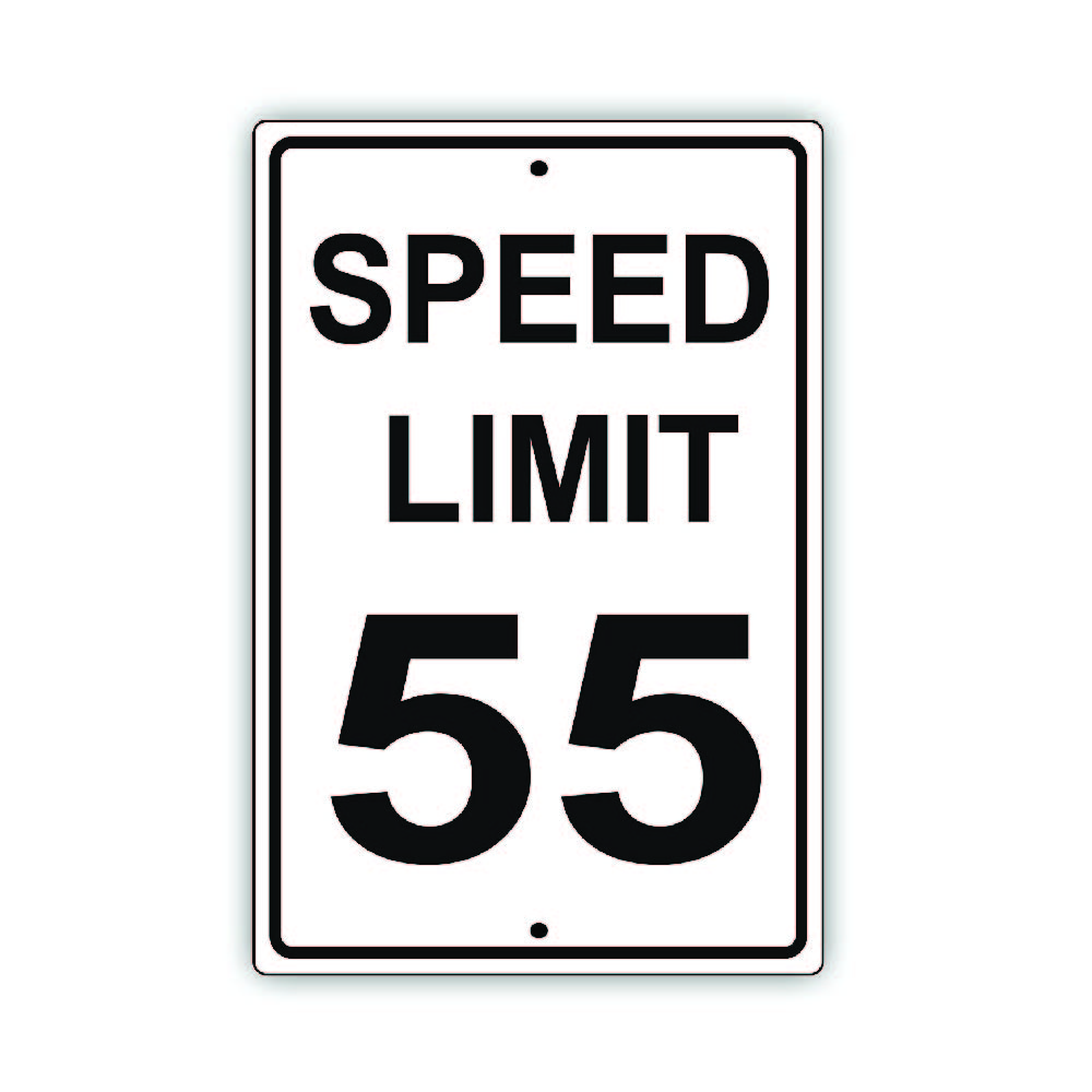Official MUTCD Speed Limit Signs