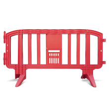 Movit Plastic Crowd Control Barricade - Red