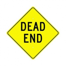 Official MUTCD Dead End Traffic Sign