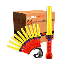 Heavy Duty Marshalling Aviation Dura-Wand Yellow - 60 Pack 