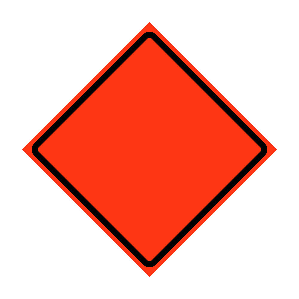 X Roll Up Traffic Sign Custom Blank Traffic Cones For Less